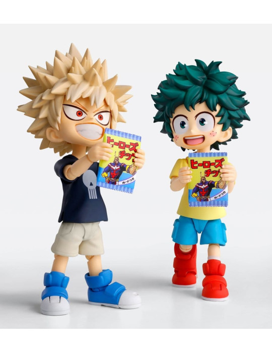 My Hero Academia figurine S.H.Figuarts Izuku Midoriya & Katsuki Bakugo -Childhood Set- 9 cm Bandai