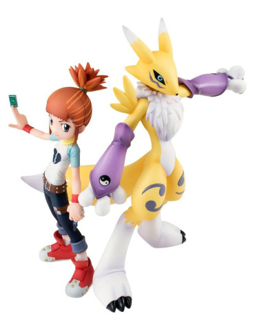 Digimon Tamers G.E.M. Series PVC Figure Renamon & Ruki Makino 13 cm (Repeat) Megahouse