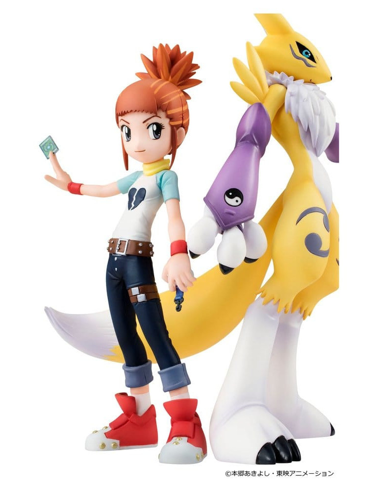 Digimon Tamers G.E.M. Series PVC Figure Renamon & Ruki Makino 13 cm (Repeat) Megahouse