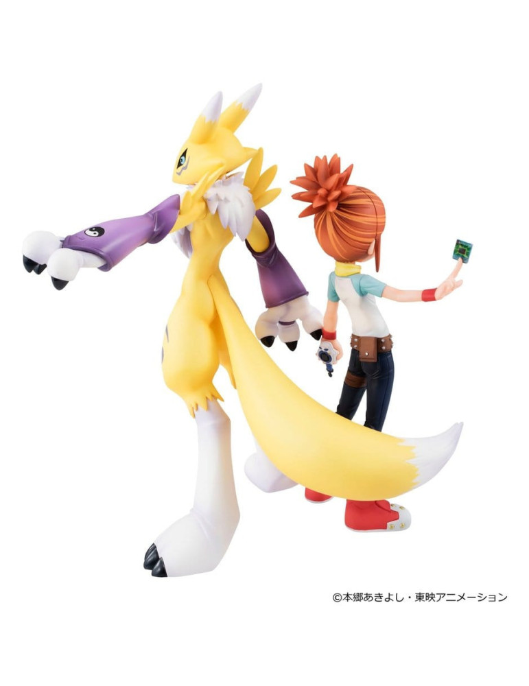 Digimon Tamers figurine PVC G.E.M. Series Renamon & Ruki Makino 13 cm (Repeat) Megahouse