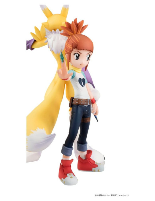 Digimon Tamers figurine PVC G.E.M. Series Renamon & Ruki Makino 13 cm (Repeat) Megahouse