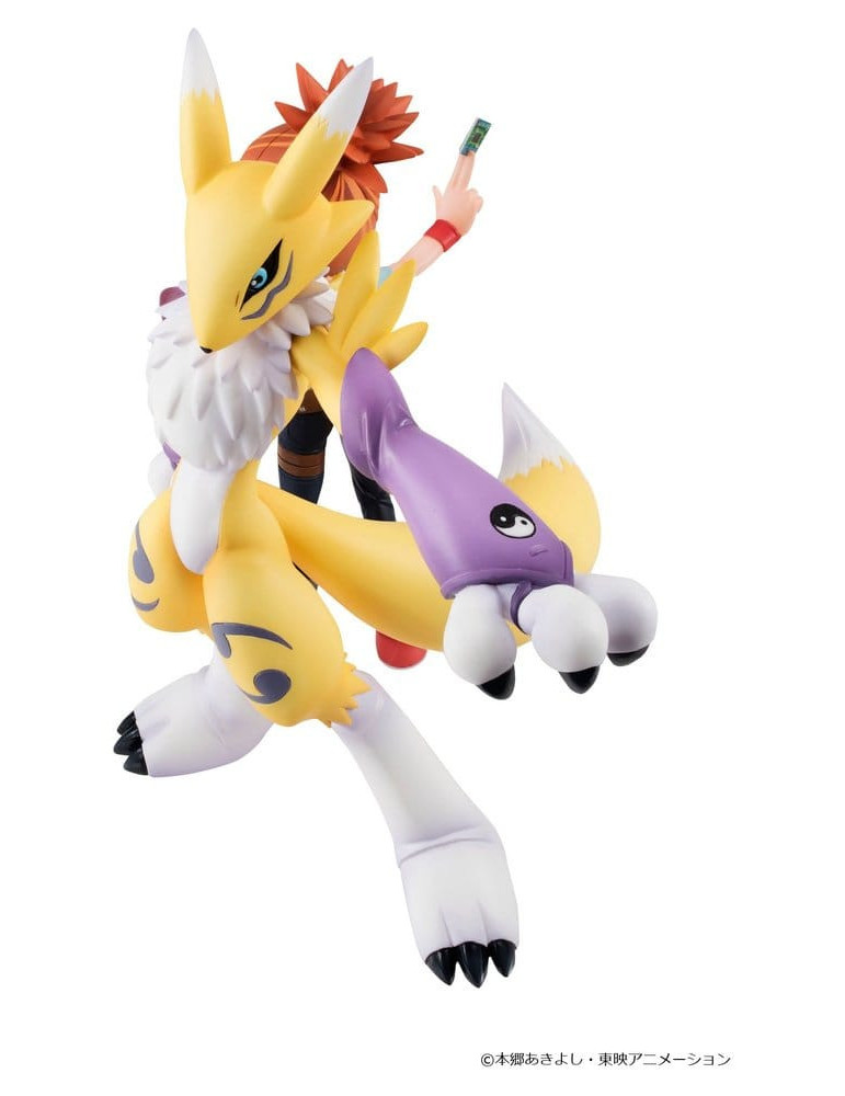 Digimon Tamers G.E.M. Series PVC Figure Renamon & Ruki Makino 13 cm (Repeat) Megahouse
