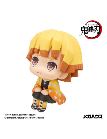 Demon Slayer: Kimetsu no Yaiba Look Up PVC Figure Zenitsu Agatsuma Grumpy Ver. 11 cm Megahouse 2