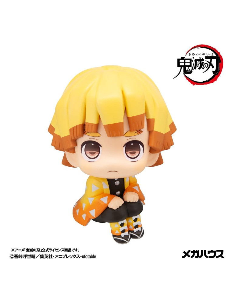 Demon Slayer: Kimetsu no Yaiba Look Up PVC Figure Zenitsu Agatsuma Grumpy Ver. 11 cm Megahouse