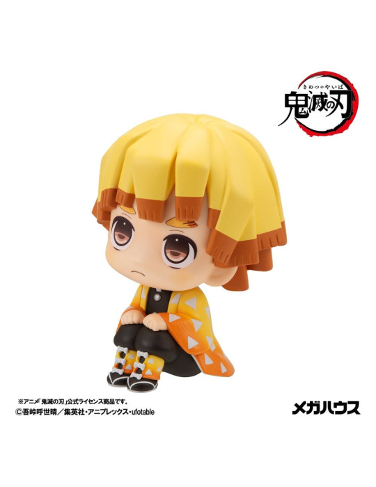 Demon Slayer: Kimetsu no Yaiba figurine PVC Look Up Zenitsu Agatsuma Grumpy Ver. 11 cm Megahouse