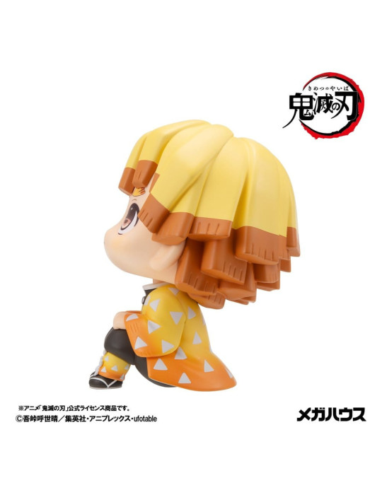 Demon Slayer: Kimetsu no Yaiba Look Up PVC Figure Zenitsu Agatsuma Grumpy Ver. 11 cm Megahouse