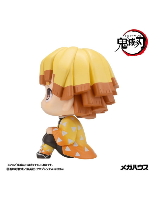 Demon Slayer: Kimetsu no Yaiba Look Up PVC Figure Zenitsu Agatsuma Grumpy Ver. 11 cm Megahouse