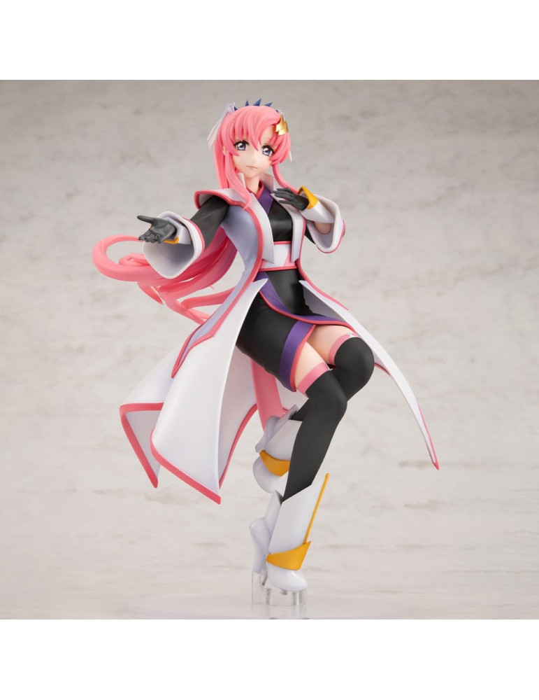 Gundam GGG Series figurine PVC Mobile Suit Gundam SEED FREEDOM Lacus Clyne Battle Surcoat Ver. 22 cm Megahouse