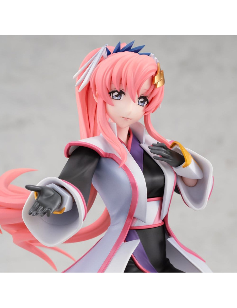 Gundam GGG Series PVC Figure Mobile Suit Gundam SEED FREEDOM Lacus Clyne Battle Surcoat Ver. 22 cm Megahouse