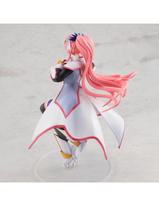 Gundam GGG Series figurine PVC Mobile Suit Gundam SEED FREEDOM Lacus Clyne Battle Surcoat Ver. 22 cm Megahouse