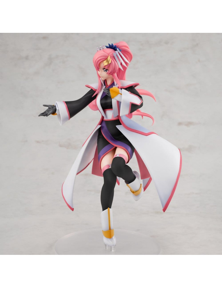 Gundam GGG Series PVC Figure Mobile Suit Gundam SEED FREEDOM Lacus Clyne Battle Surcoat Ver. 22 cm Megahouse
