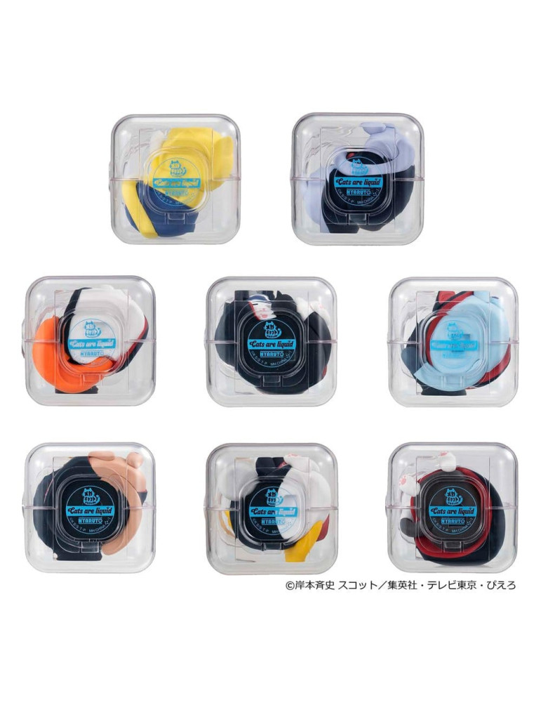 Naruto Shippuden Mega Cat Project Mini Figures Good Night Nyaruto! Gathering Akatsuki Edition Vol. 2 6 cm (8) Megahouse