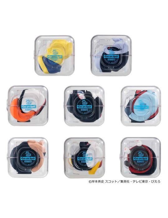 Naruto Shippuden Mega Cat Project Mini Figures Good Night Nyaruto! Gathering Akatsuki Edition Vol. 2 6 cm (8) Megahouse