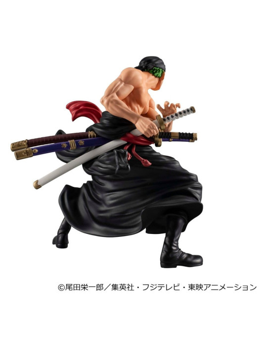 One Piece figurine PVC Wallstar Roronoa Zoro 9 cm Megahouse