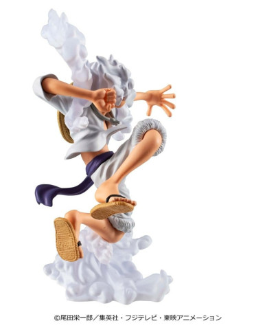 One Piece figurine PVC Wallstar Monkey D. Luffy Gear Fifth 10 cm Megahouse 2