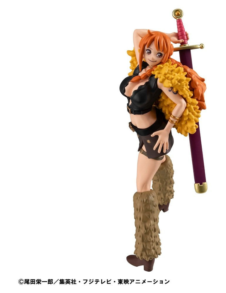 One Piece figurine PVC WALLSTAR Nami (Elbaph Arc) 10 cm Megahouse