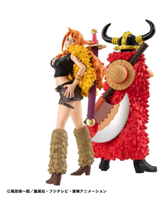 One Piece figurine PVC WALLSTAR Nami (Elbaph Arc) 10 cm Megahouse
