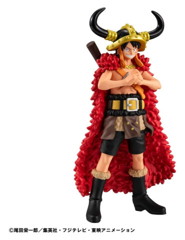One Piece Wallstar PVC Figure Monkey D. Luffy Elbaph Arc 11 cm Megahouse 2