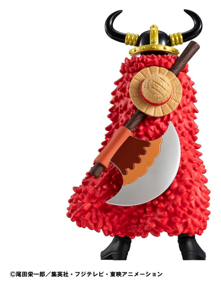 One Piece Wallstar PVC Figure Monkey D. Luffy Elbaph Arc 11 cm Megahouse