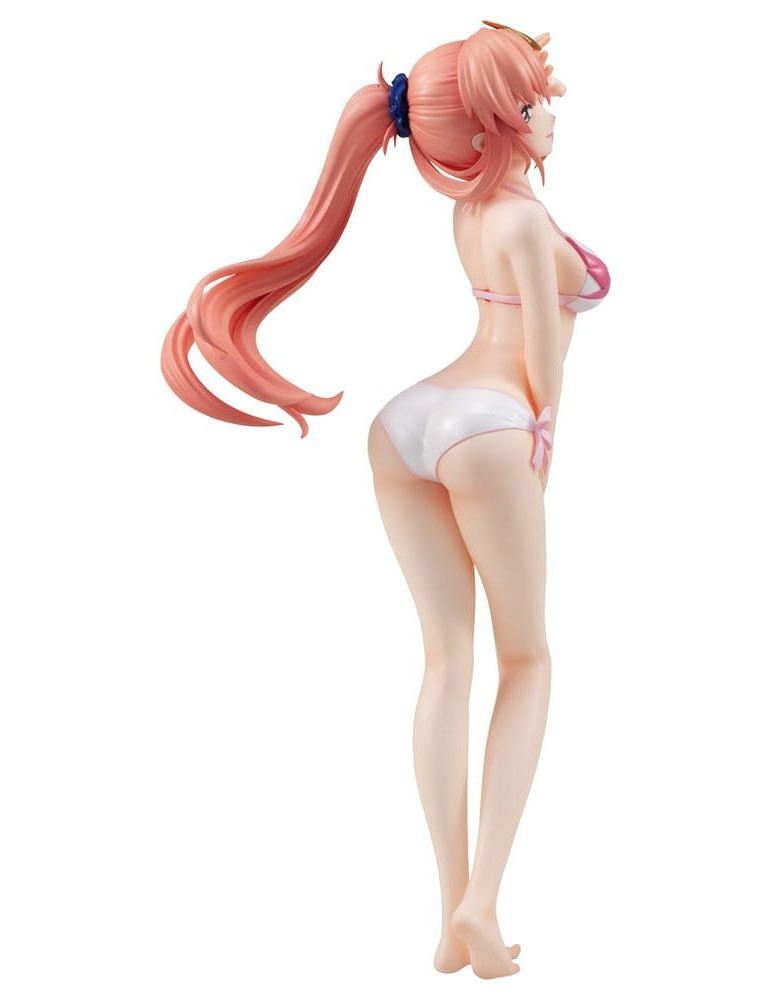 Mobile Suit Gundam SEED FREEDOM Lucrea Lite PVC Figure Lacus Clyne Swimsuit Ver. 18 cm Megahouse