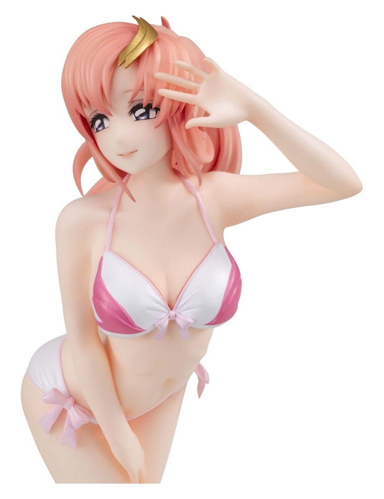 Mobile Suit Gundam SEED FREEDOM Lucrea Lite PVC Figure Lacus Clyne Swimsuit Ver. 18 cm Megahouse