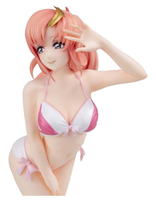 Mobile Suit Gundam SEED FREEDOM Lucrea Lite PVC Figure Lacus Clyne Swimsuit Ver. 18 cm Megahouse
