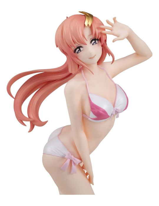 Mobile Suit Gundam SEED FREEDOM Lucrea Lite PVC Figure Lacus Clyne Swimsuit Ver. 18 cm Megahouse