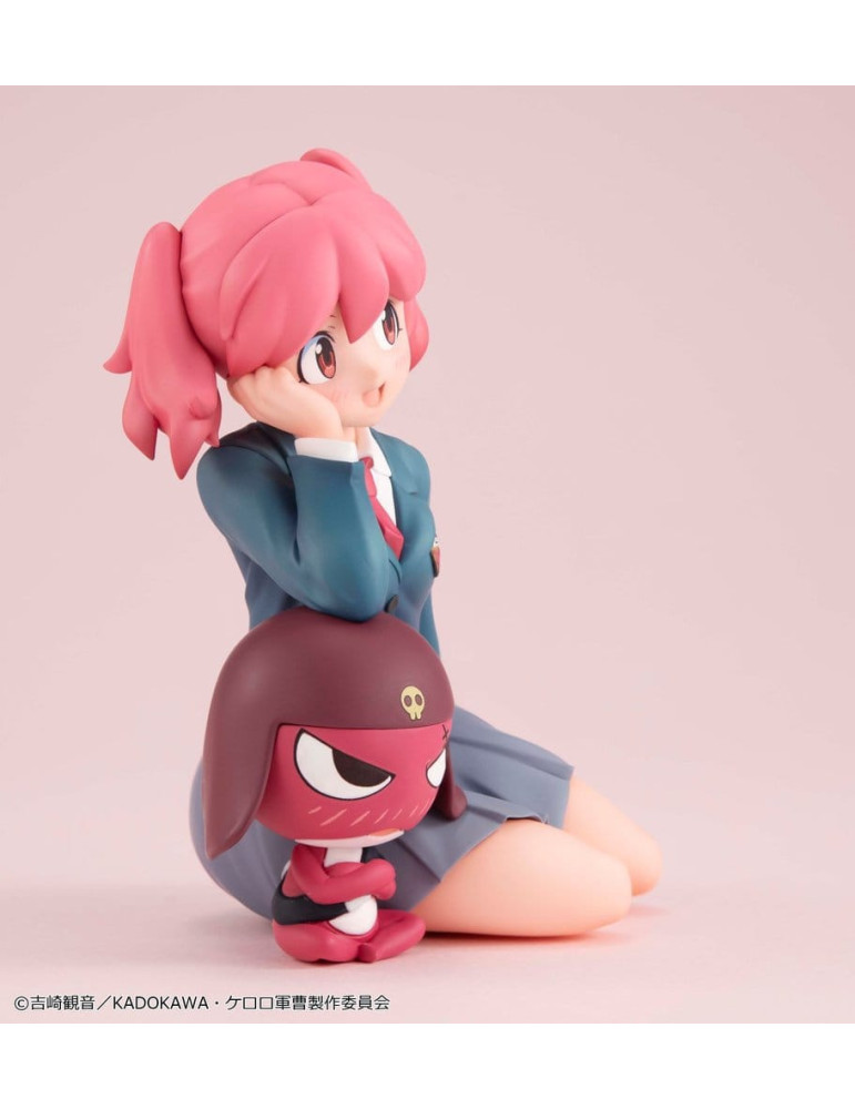Sgt. Frog figurine PVC Melty Princess Natsumi & Giroro Palm Size 9 cm Megahouse