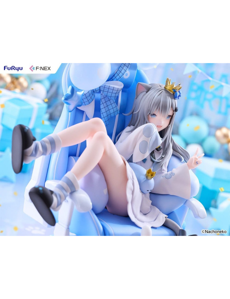 Virtual YouTuber F:NEX PVC Figure 1/7 Nachoneko Birthday Ver. 24 cm Furyu