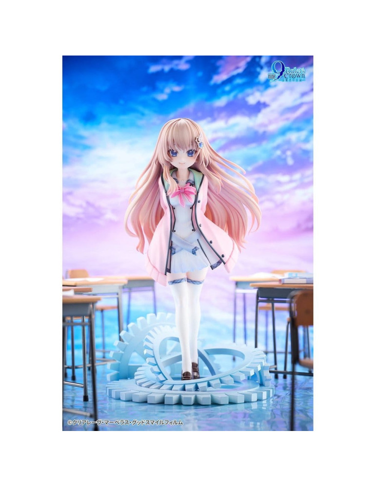 9-nine- figurine PVC 1/6 Ruler's Crown Miyako Kujo Deluxe Edition 25 cm Hanabee