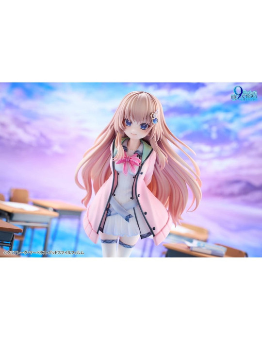9-nine- figurine PVC 1/6 Ruler's Crown Miyako Kujo Deluxe Edition 25 cm Hanabee