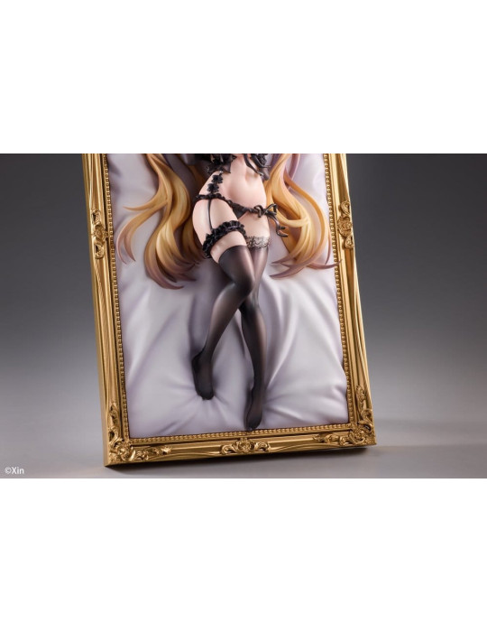 Original Character figurine PVC 1/7 Stella Black Cat Ver. Deluxe Edition 27 cm Novel Stella