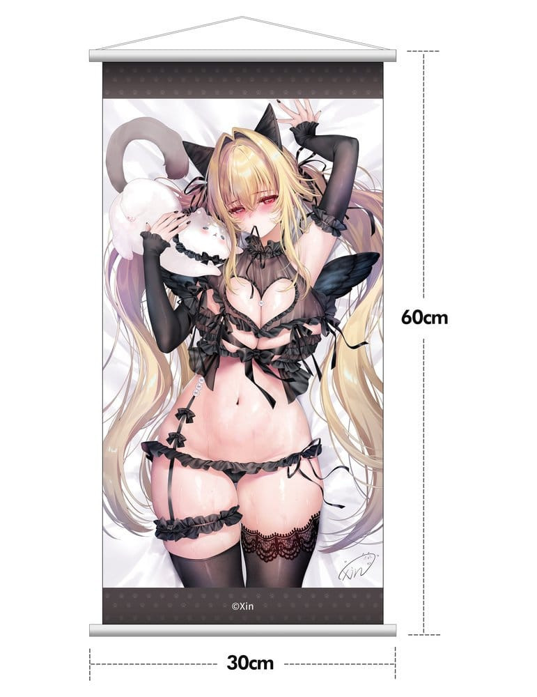 Original Character figurine PVC 1/7 Stella Black Cat Ver. Deluxe Edition 27 cm Novel Stella