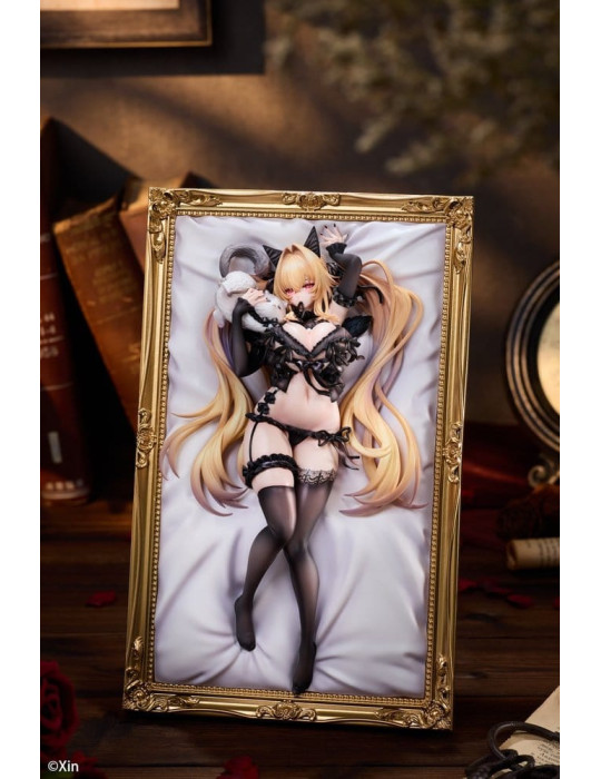 Original Character PVC Figure 1/7 Stella Black Cat Ver. Illustrated by Xin 27 cm Novel Stella
