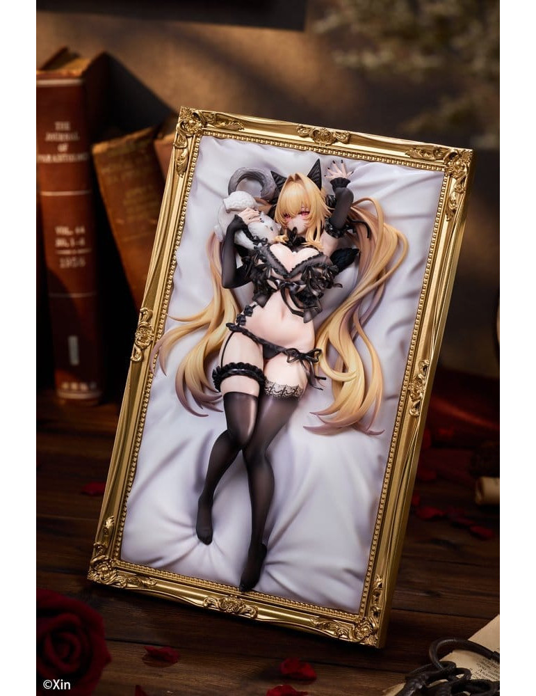 Original Character figurine PVC 1/7 Stella Black Cat Ver. Illustrated by Xin 27 cm Novel Stella
