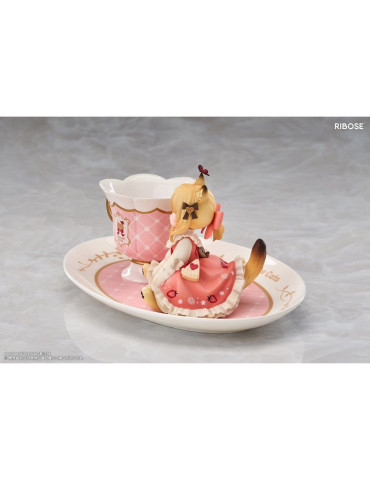 Original Character DLC Series PVC Figure Tea Time Cats Orange Cat 10 cm Ribose 2