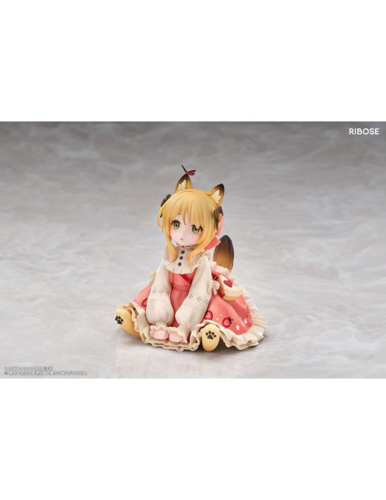 Original Character DLC Series PVC Figure Tea Time Cats Orange Cat 10 cm Ribose