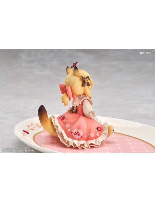 Original Character DLC Series PVC Figure Tea Time Cats Orange Cat 10 cm Ribose