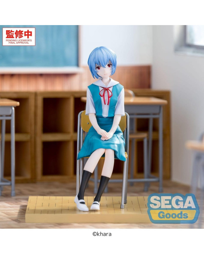 Evangelion: New Theatrical Edition XStellar PVC Figure Rei Ayanami Uniform Ver. 16 cm Sega