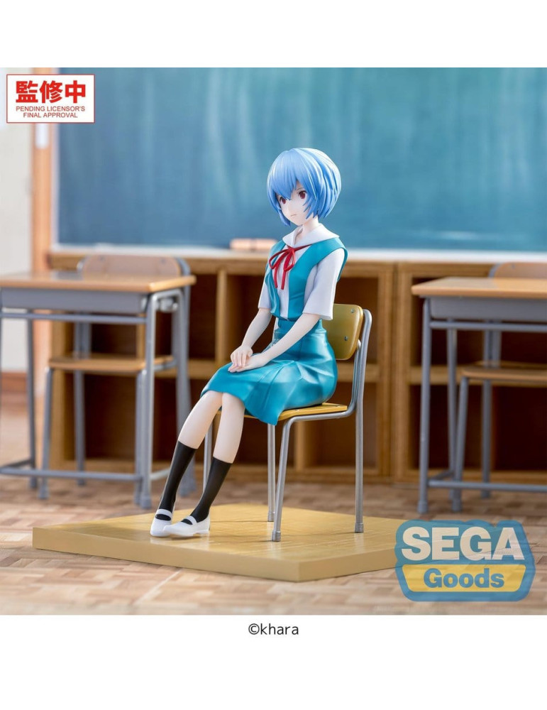 Evangelion: New Theatrical Edition XStellar figurine PVC Rei Ayanami Uniform Ver. 16 cm Sega