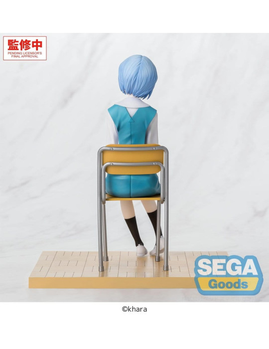 Evangelion: New Theatrical Edition XStellar figurine PVC Rei Ayanami Uniform Ver. 16 cm Sega