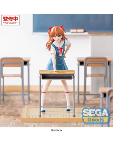Evangelion: New Theatrical Edition XStellar figurine PVC Asuka Shikinami Langley Uniform Ver. 19 cm Sega