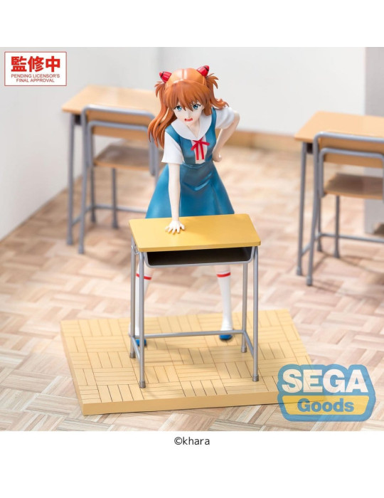 Evangelion: New Theatrical Edition XStellar figurine PVC Asuka Shikinami Langley Uniform Ver. 19 cm Sega