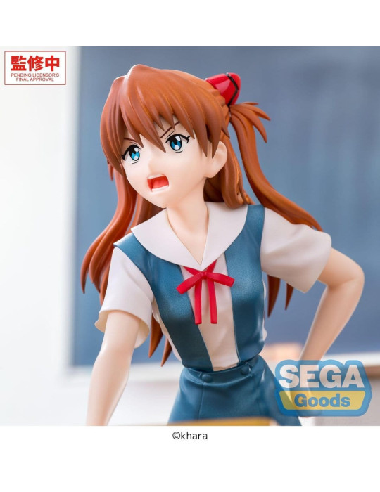 Evangelion: New Theatrical Edition XStellar PVC Figure Asuka Shikinami Langley Uniform Ver. 19 cm Sega