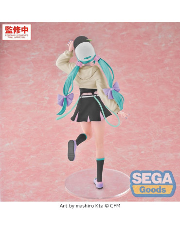Hatsune Miku Luminasta figurine PVC Hatsune Miku Conceptual Series Vol.2 Stroll Ver. 21 cm Sega 2