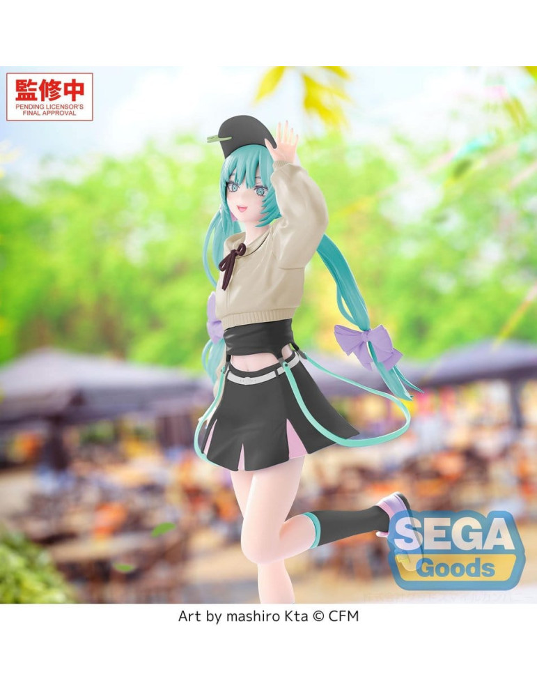 Hatsune Miku Luminasta figurine PVC Hatsune Miku Conceptual Series Vol.2 Stroll Ver. 21 cm Sega