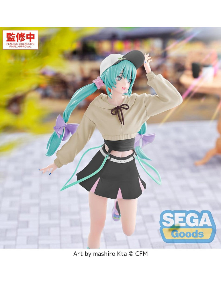 Hatsune Miku Luminasta PVC Figure Hatsune Miku Conceptual Series Vol.2 Stroll Ver. 21 cm Sega