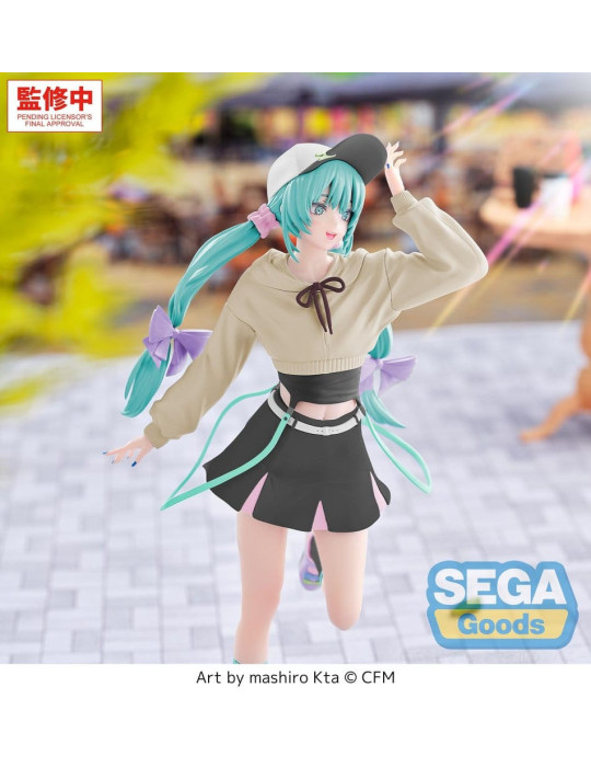 Hatsune Miku Luminasta figurine PVC Hatsune Miku Conceptual Series Vol.2 Stroll Ver. 21 cm Sega