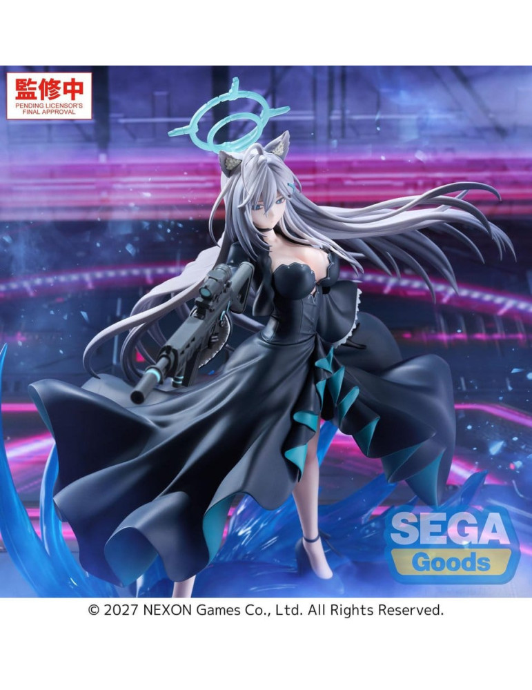 Blue Archive FIGURIZMa figurine PVC Shiroko*Terror ~The Decisive Battle of the Ark~ 23 cm Sega