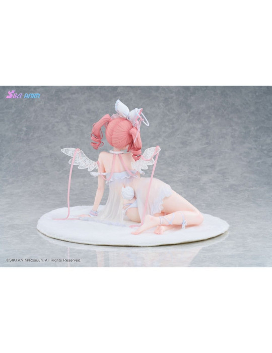 Original Character figurine PVC 1/4 White Rabbit Rosu Angel Ver. Illustrated by Rosuuri Bonus Edition 23 cm SIKI ANIM